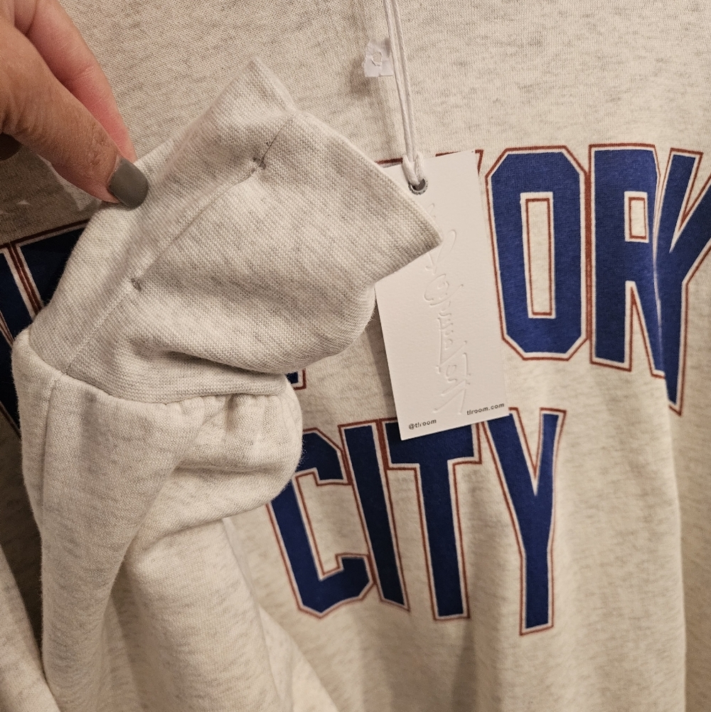 LoThe Laundry Room New York City Fan Hideout Hoodie Size M - Picture 8 of 11